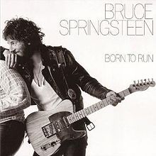 Born to run - Bruce Springsteen 2 Bruce Springsteen con chitarra elettrica