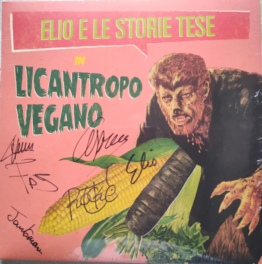 Valutazione  qualità vinili - Elio e le storie tese - Licantropo vegano autografato